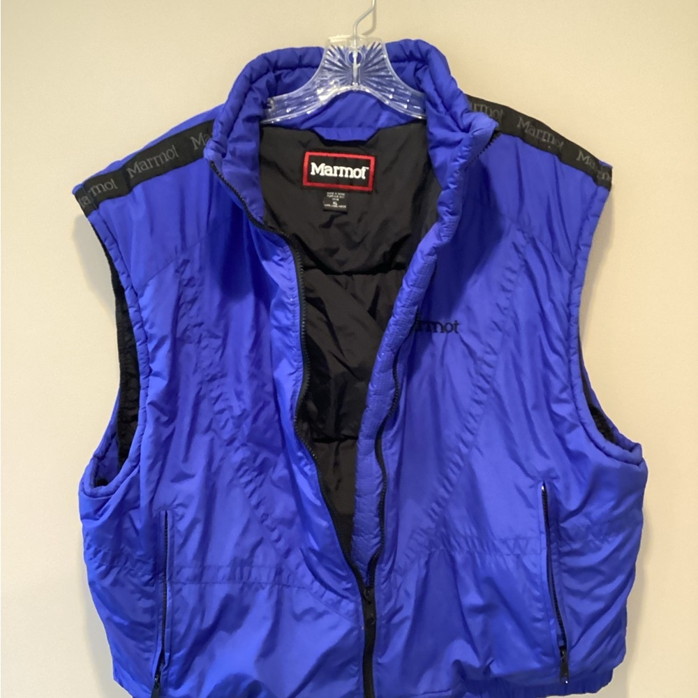 Marmot Royal Blue Sleeveless Insulted Jacket XL